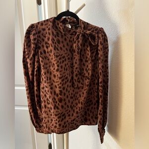 Leopard Print Women's Top size S